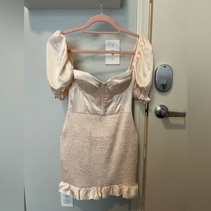 Light Pink Mini Dress (Smocking)